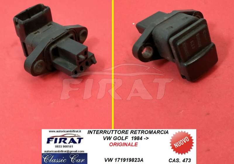 INTERRUTTORE RETROMARCIA VW GOLF 84-> (171919823A)